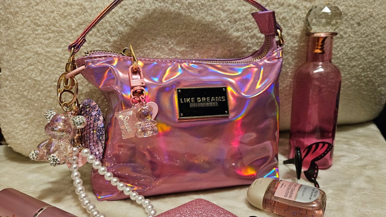 What's In My Mini Handbag (makeup bag conversion) Mini Handbag Series Collab w/ 