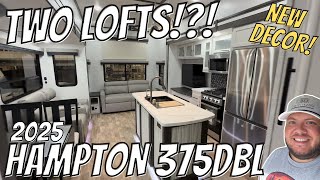 TWO LOFTS & NEW DECOR! 2025 Hampton 375DBL | Destination RV