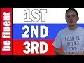 Ordinal Numbers | Russian Language