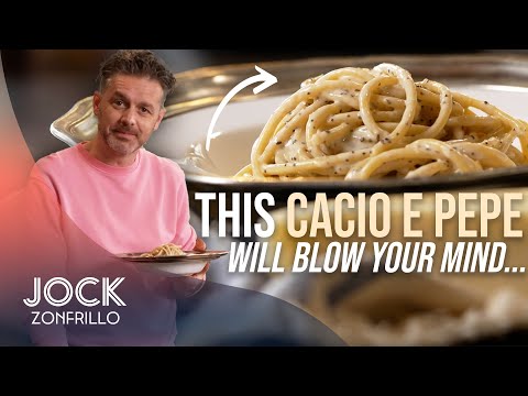 The Best Cacio E Pepe Recipe You'll Find On The Internet | Pasta Recipes | Jock Zonfrillo