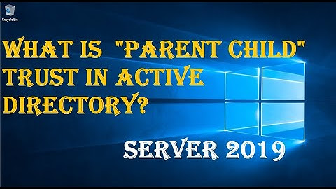 WHAT IS EXTERNAL TRUST  IN ACTIVE  DIRECTORY?