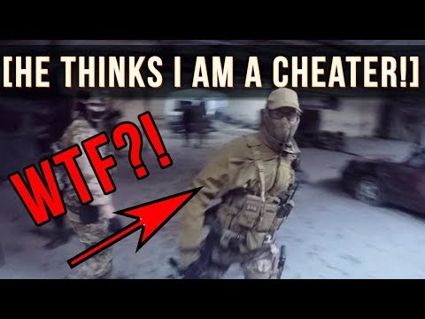 HE THINKS I AM CHEATING?! AIRSOFT ARGUMENT!