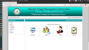 APLIKASI PERPUSTAKAAN SEKOLAH BERBASIS WEB GRATIS
