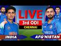 Live: IND vs AFG - 3rd ODI 2026 | Cricket Live Match Today Scores, Commentary, India vs Afghanistan