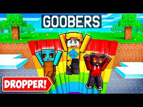 We Played The IMPOSSIBLE DROPPER In MINECRAFT