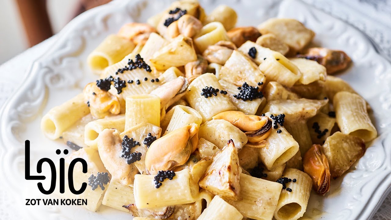Rigatoni met mosselen en kaviaar - Aflevering 3 - Loïc Zot van koken