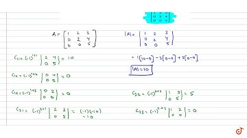 Find the inverse the matrix (if it exists)given in `[1 2 3 0 2 4 0 0 5]`...