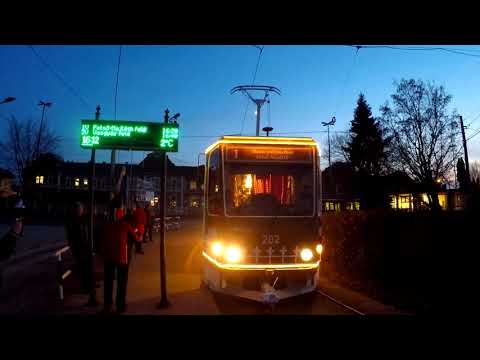 A miskolci Adventi villamos első napja /2019/
