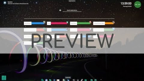 Manjaro Webdad Edition Preview featuring YADE