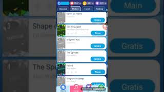Piano tiles u mod lagu despacito dan lagu havana