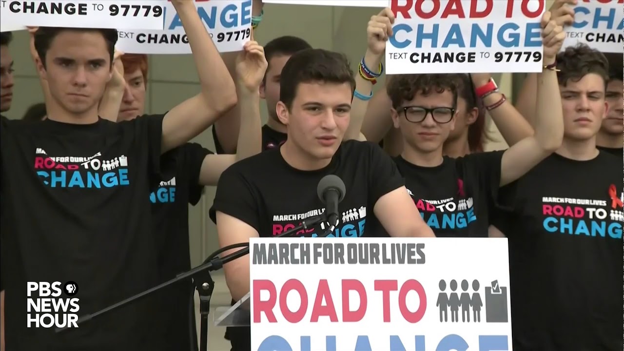 WATCH: March For Our Lives organizers hold press conference in Parkland, FL