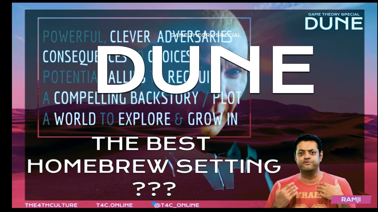 Dune is the *best* Epic D&D/homebrew template - A Game Theory Special!