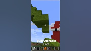 Build Alphabet Lore D in Minecraft #shorts #minecraft #minecraftshorts #alphabet #alphabetlore