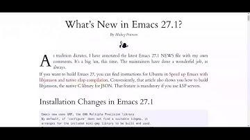 EmacsConf 2020 - 01 - Emacs News Highlights - Sacha Chua
