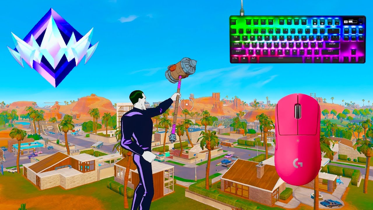 Fortnite Unreal Ranked Reload On PC | Keyboard & Mouse Gameplay | 360 FPS | 4K