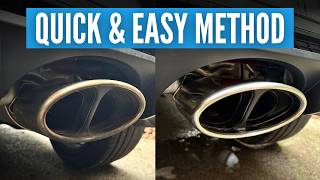Quick & Easy Exhaust Tip Clean (10 Minute Method)