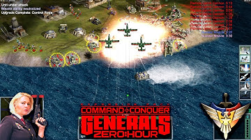 Super Weapon 1vs7 Random Generals | Command & Conquer Generals Zero Hour