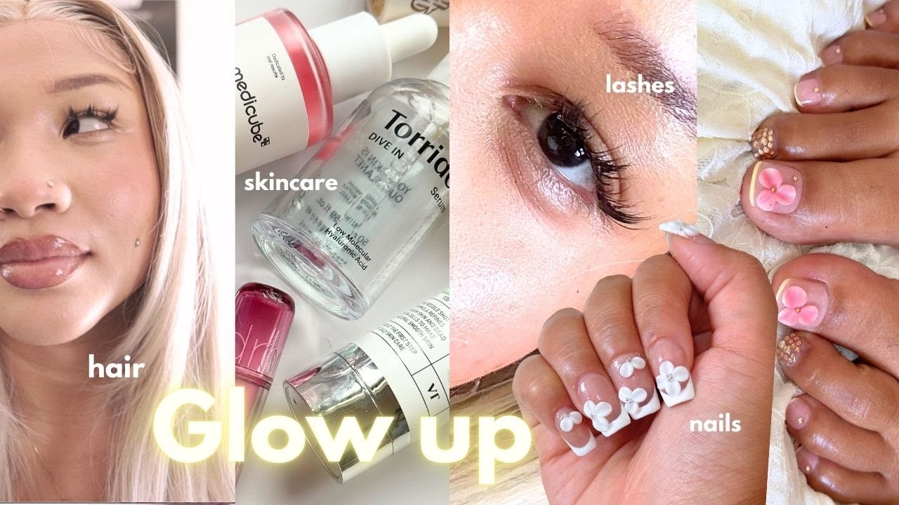Glow up em casa 🫧 | Cabelo, lace, sobrancelhas, unhas e cílios | Izalu