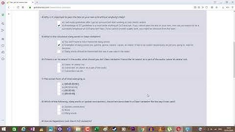 Pass the Test of GoTranscript 2020