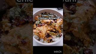 Low Carb Chicken Biryani 🍛🤍Rich flavor, aromatic spices, and all the comfort… minus the extra carbs.