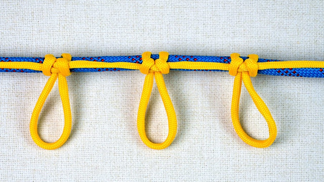The best knots for drying clothes YouTube