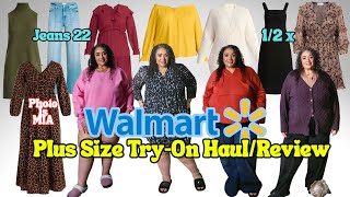 Walmart Plus Size Haul|Plus Size Outfits For Women W/ Large Bellies|Affordable Plus Size Fashion 