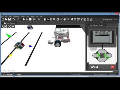 VRT and EV3 introduction (Part 5)