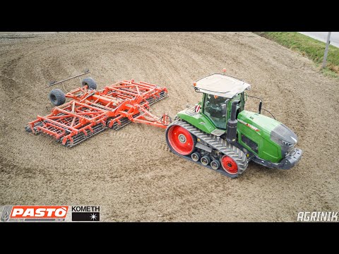 Fendt 943 Vario MT + Preparatore Pastò Agriculture HRE 800 (8m) | Preparazione Terreno 2021