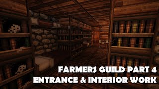 Lets Build - Minecraft EP #32 - Entrance & Interior Work
