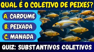 Quiz Língua Portuguesa: Substantivos Coletivos