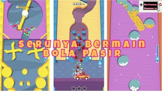 Serunya Bermain Bola Pasir | Game Edukasi Anak | Game Nafeeza Nazeera screenshot 5