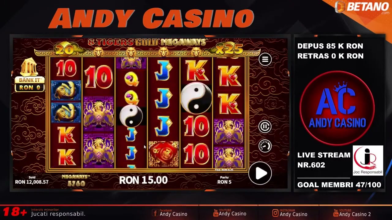 8 TIGERS GOLD MEGAWAYS BONUS MEGA BIG WIN