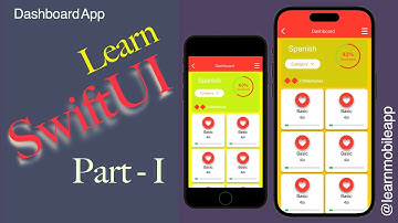 Learn ios app development with SwiftUI  | Dashboard Screen | Part - I | Learn SwiftUI