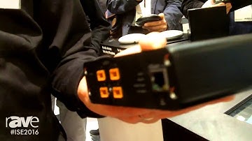 ISE 2016: Shure Shows the Microflex Advance Audio Network Interface