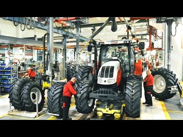 Steyr Tractors Factory - Production In Austria 