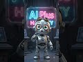# future technology and science robot AI Plus