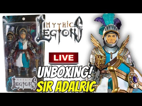 Mythic Legions Necronominus Wave Sir Adalric LIVE Unboxing! - YouTube