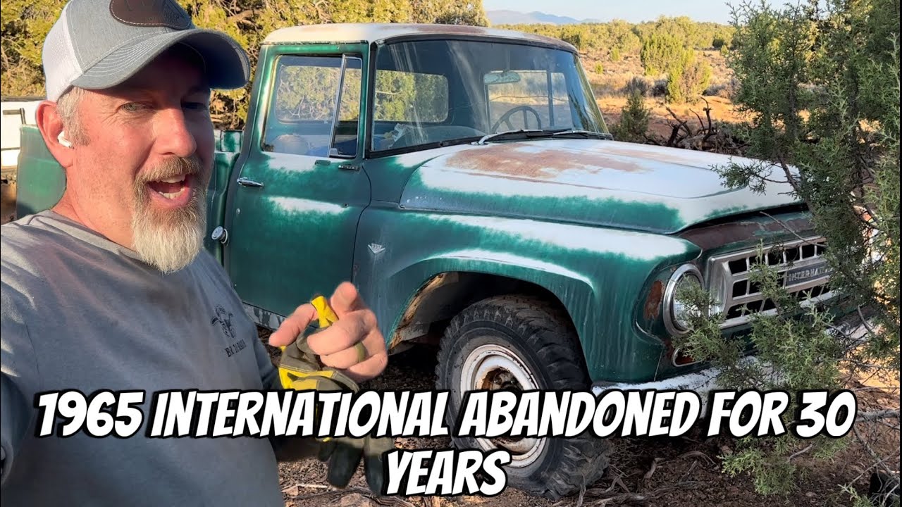 1965 INTERNATIONAL ABANDONED In The Middle Of The Desert Will It Run 1965-international-abandoned-in-the-middle-of-the-desert-will-it-run