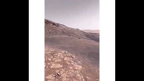 The first video from Mars in color and with sound - HIGH QUALITY