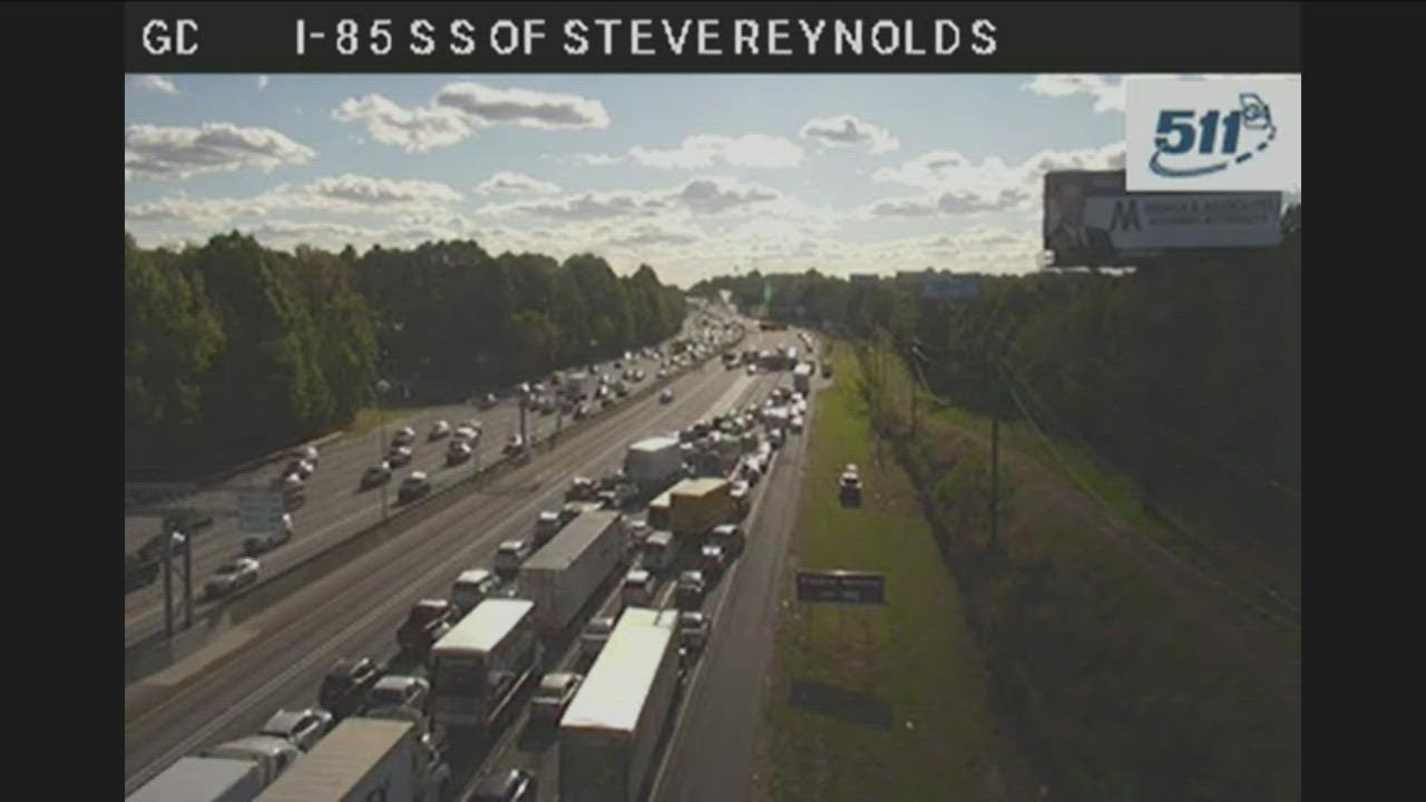I-85 south near Beaver Ruin Road shut down due to crash in Gwinnett ...