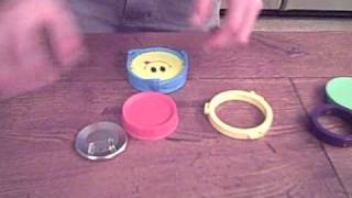 Celebrity Badge A Minit How To Make A Button Video using a Hand Press Wealth