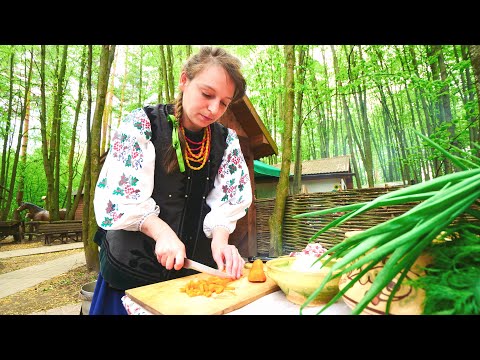 Ukrainian COSSACK VILLAGE Experience!! Rustic Slavic Food & Village Tour | Kyiv, Ukraine