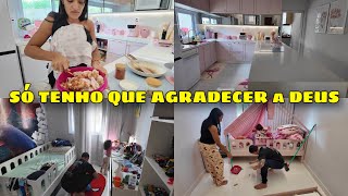 OBRIGADA POR TANTO MEU DEUS 😭🥰🥹 MEU MARIDO DOS SONHOS | LIMPEZA PESADA DOS QUARTOS 
