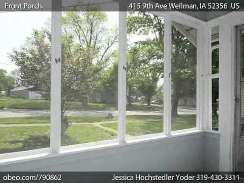 415 9th Ave, Wellman, IA home video tour
