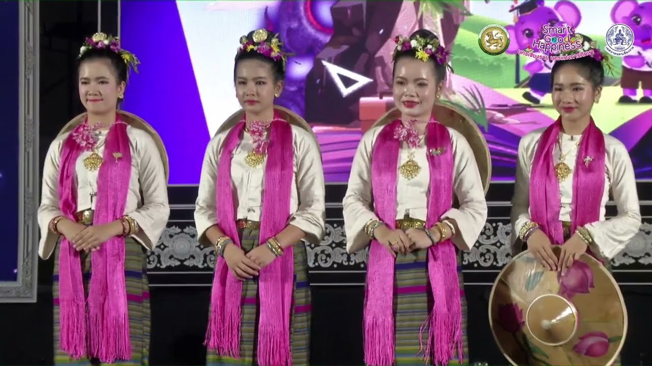 นาฏศิลป์ไทยสร้างสรรค์ ชุด ลอยจองพารา ปูจาพระอุปคุต : โรงเรียนแม่อายวิทยาคม