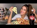 СВИДАНИЕ 🥰 ПОХМЕЛЬЕ 🥴ЗАБРОШКА 😱 || МУКБАНГ пицца кола || MUKBANG pizza cola no asmr