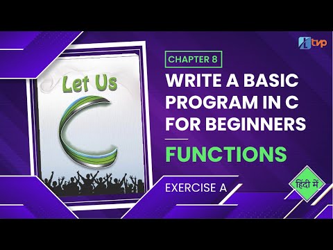 Let us C Solutions | C Programming | Functions for beginners at Programming in C