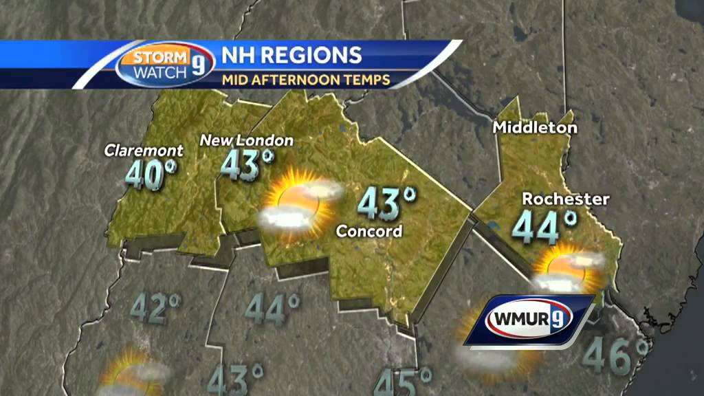 Snow expected to fall across northern NH on Thursday morning - YouTube