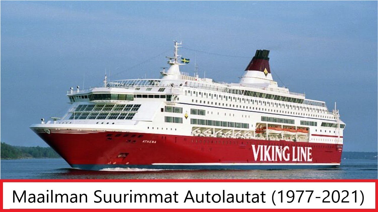 Maailman suurimmat autolautat (1977-2021)