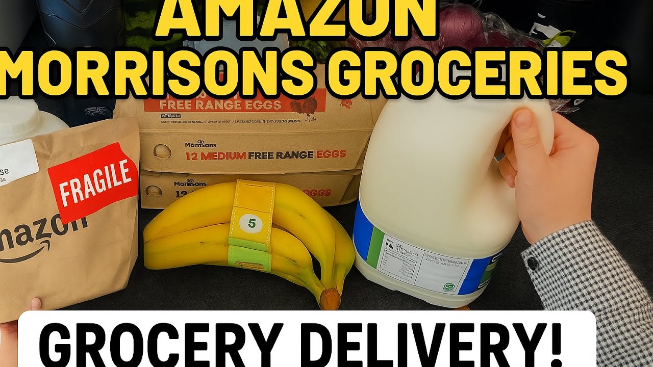 Amazon Morrisons Grocery Haul | Next Day Delivery Review (UK)